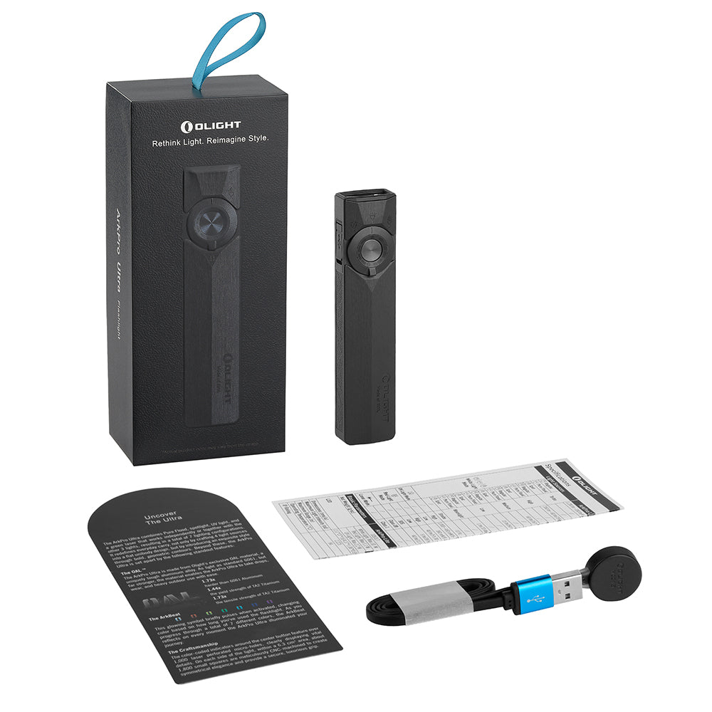 Olight Arkfeld Pro Linterna EDC - Black