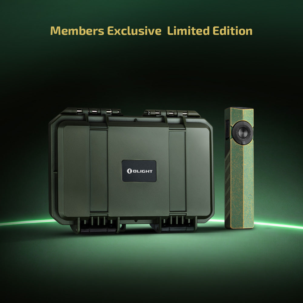 Olight Arkfeld Pro Linterna EDC - Special Edition Antique Green